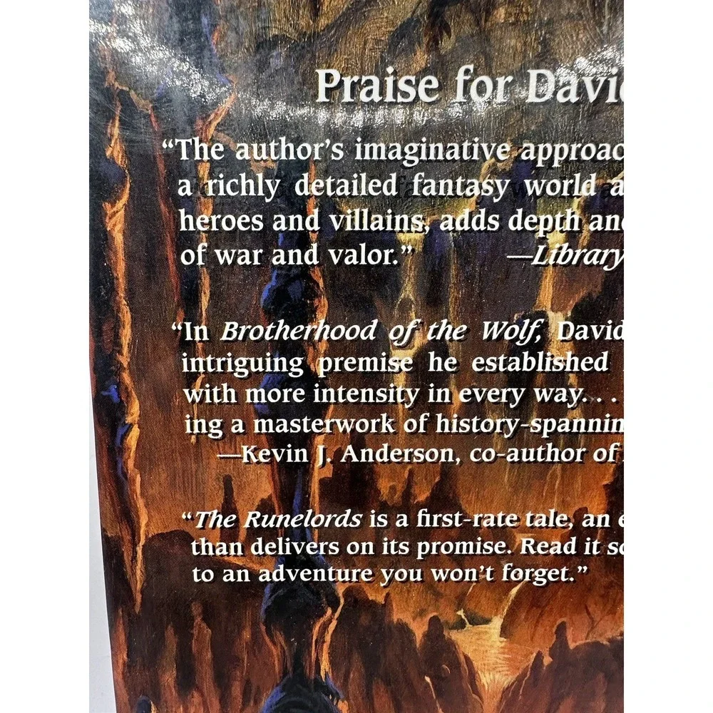 The Lair of Bones (Runelords Book 4) By David Farland (Hardcover, 2003), 1st Ed.